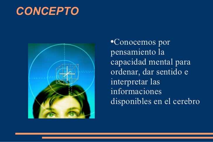 tipos de pensamiento