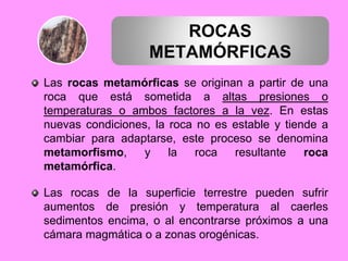 Tipos De Rocas