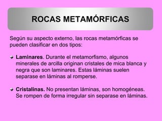 Tipos De Rocas