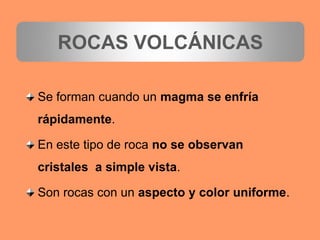 Tipos De Rocas