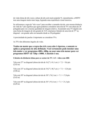 Tipos De T Vs Digitais