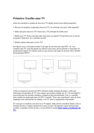 Tipos De T Vs Digitais
