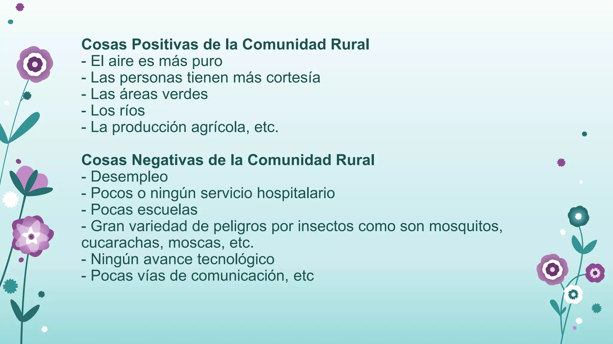 Tipos, características y funciones de las comunidades | PPTX