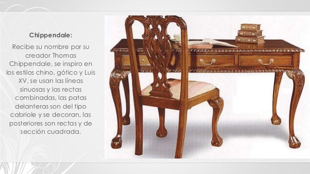 Tipos, Clasificación y Estilos de Muebles