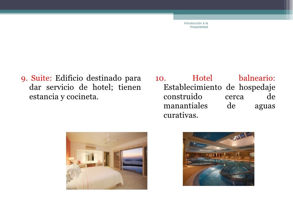 Tipos De Alojamiento, ClasificacióN Hotelera Y Planes De Alojamiento