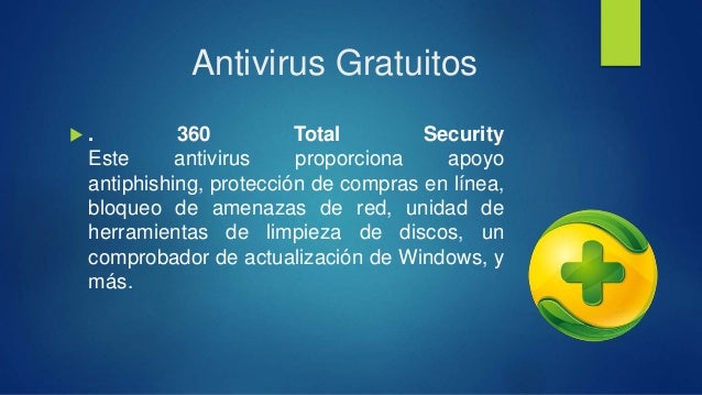 Tipos de antivirus y Ejemplos