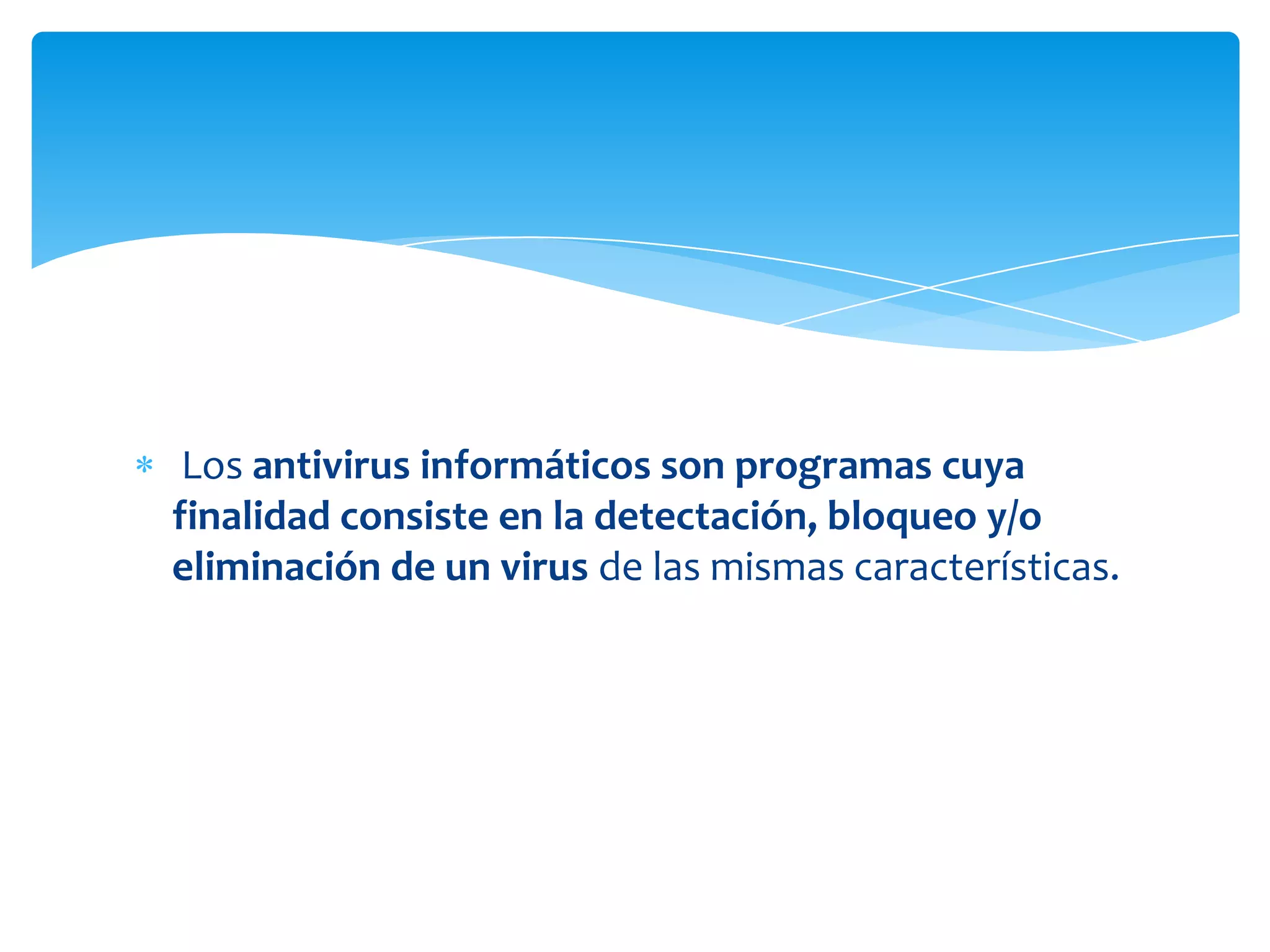 Tipos de antivirus informáticos | PPT