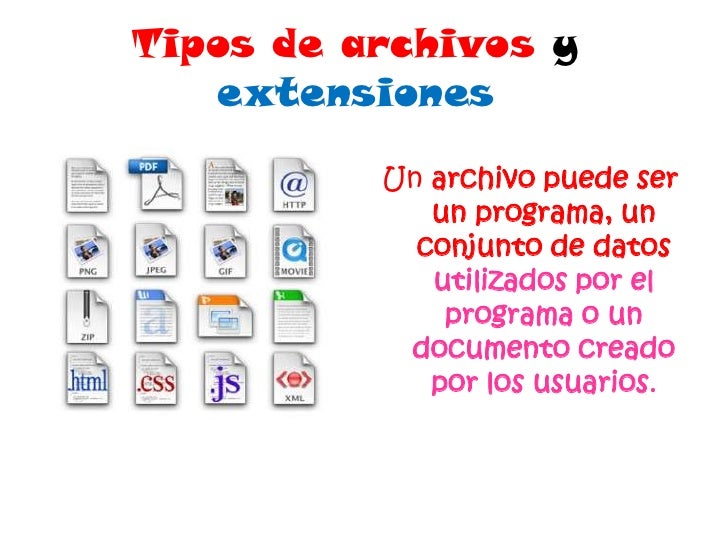 Download Tipos de archivos y extensiones maibeth
