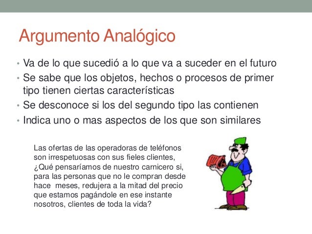 Tipos de argumentos