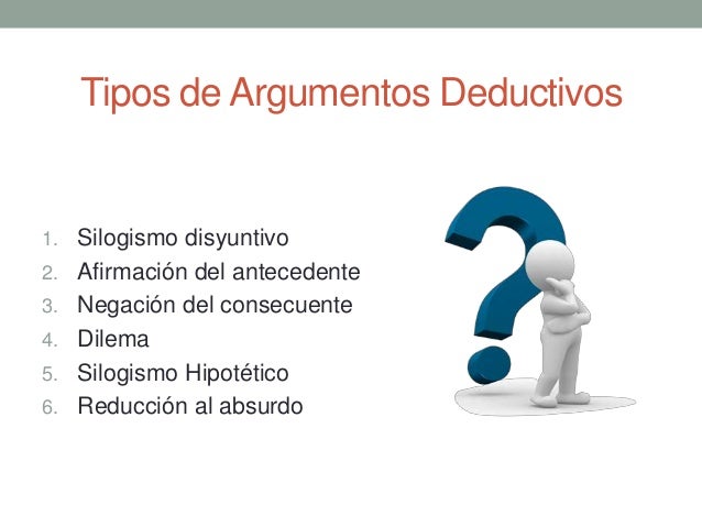 Tipos de argumentos