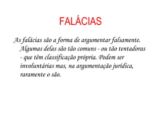 Tipos De Argumentos   LucréCio Sá