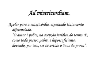 Tipos De Argumentos   LucréCio Sá