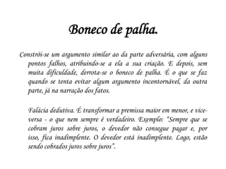 Tipos De Argumentos   LucréCio Sá
