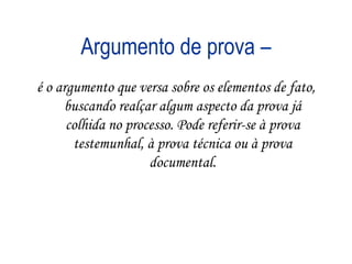 Tipos De Argumentos   LucréCio Sá
