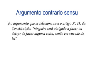 Tipos De Argumentos   LucréCio Sá