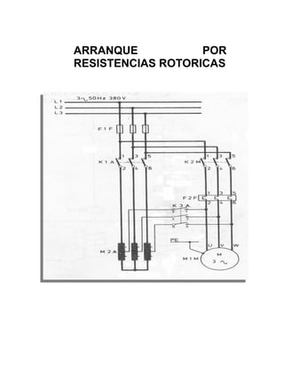 Tipos de arranques de motores y esquemas | PDF