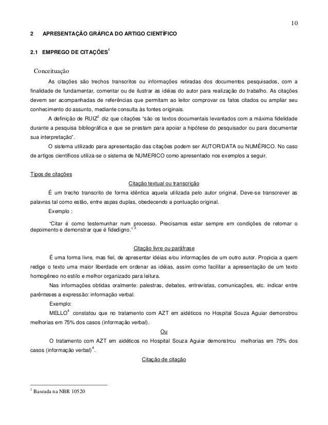 Fonte artigo cientifico