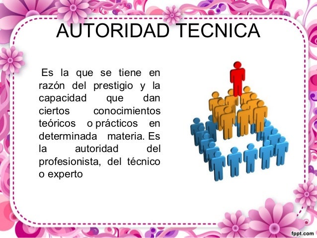 Tipos de autoridad