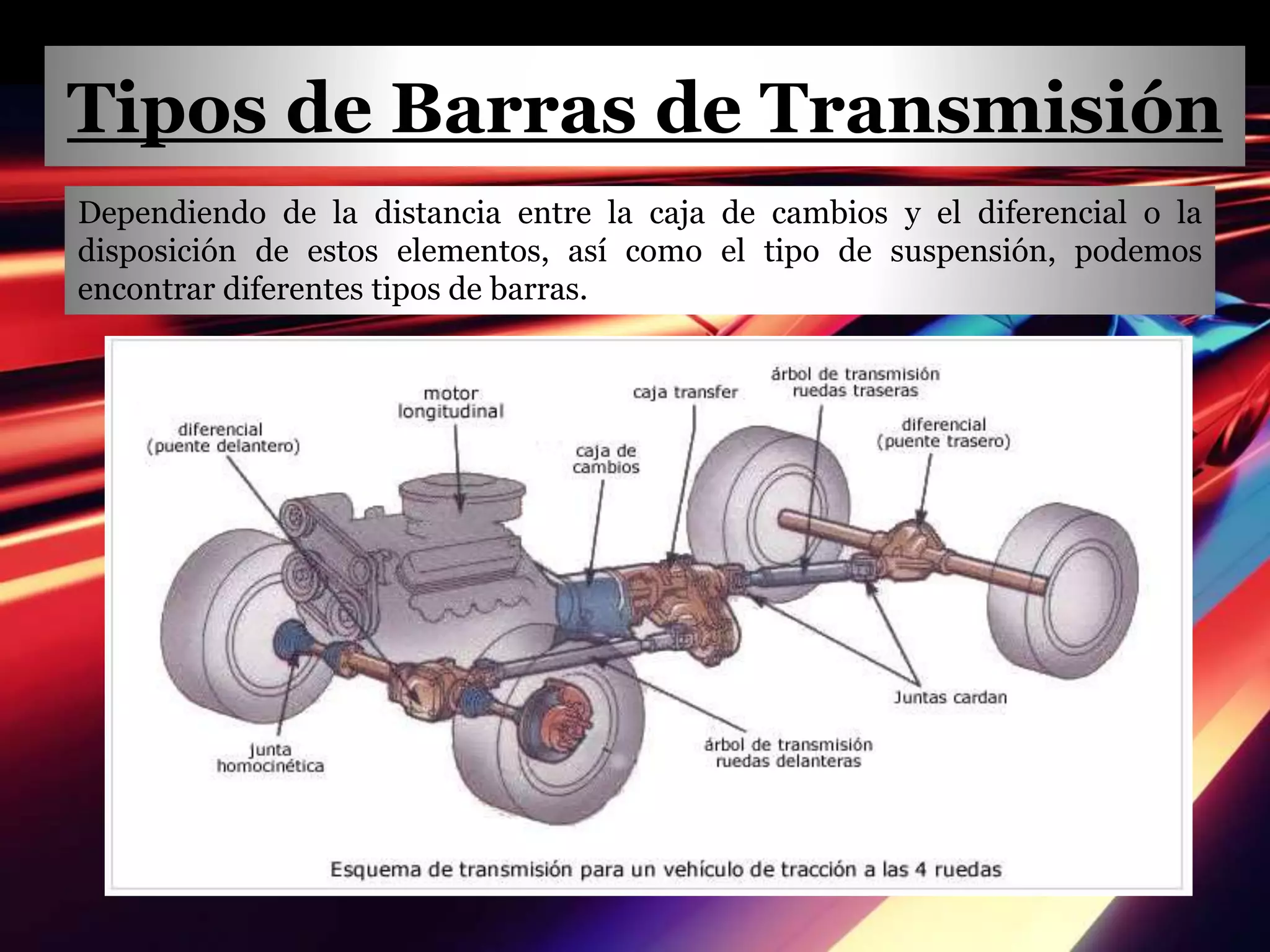 Tipos de Barras de Transmisión | PPTX