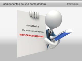 Componentes de una computadora Informática
 