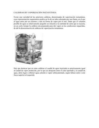 Tipos de calderas industriales