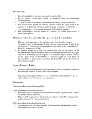 Tipos de calderas industriales