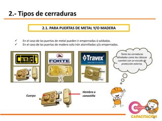 Ganzúas de cerrajería Mix