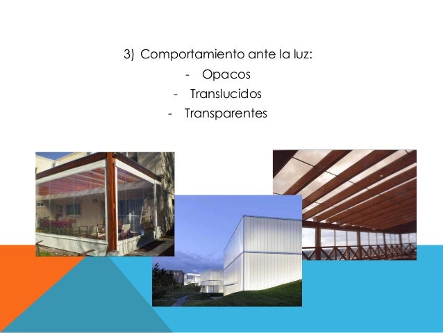 Tipos de cerramientos