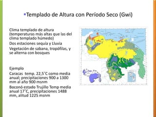 Vegetación: GramíneasLa graminea (hebazáles) dominacasitodo el paisajecaracterístico del clima de sabana, interrumpidocomo se ve al fondopor los conocidosbosques de galeríacasisiempreasociados con la presencia de cursos de agua