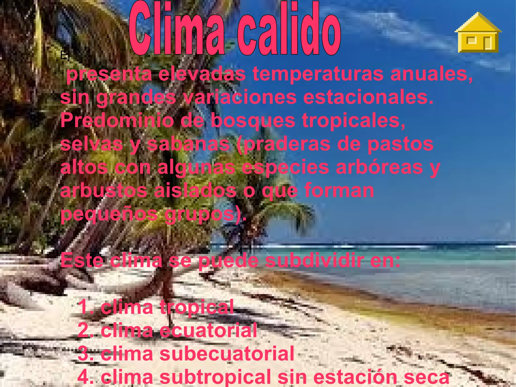 Tipos de climas | ODP | Geography | Science
