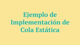 Tipos de Colas en Programación en C++ - Presentación | PPTX