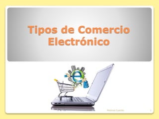 Tipos de Comercio
Electrónico
Mildred Castillo 1
 