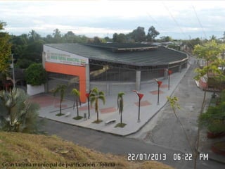 Gran tarima municipal de purificación -Tolima
 