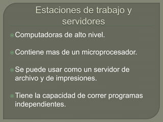 Funciona de forma independiente o estar en red con otras microcomputadoras.Usos:OficinasSalones de claseHogaresComercios pequeños