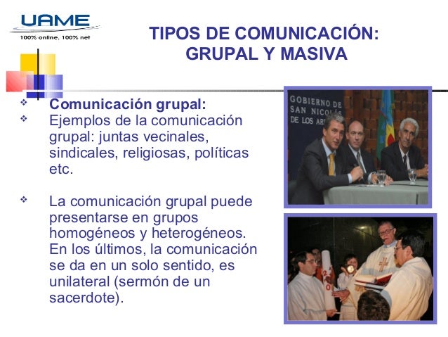 Tipos de comunicación sesión 5 y 6