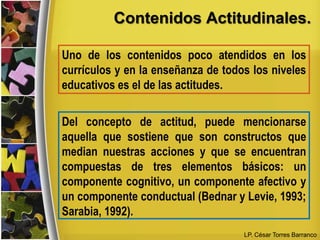 A toda acción corresponde una reacción. LP. César Torres Barranco