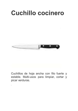 Cuchillo Jamonero Profesional │ Enrique Tomás ®