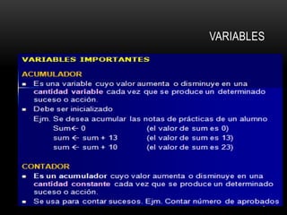 VARIABLES
8