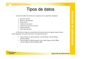 Tipos de datos sql server | PDF
