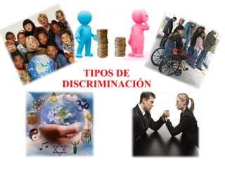 TIPOS DE 
DISCRIMINACIÓN 
 