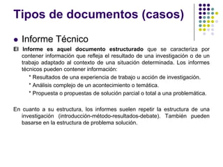 Tipos de Documentos Técnicos. presentación diseñada y desarrollada por el MTRO. JAVIER SOLIS NOYOLA Slide 14