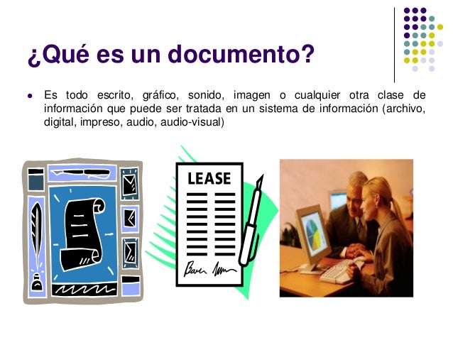 Tipos de documentos