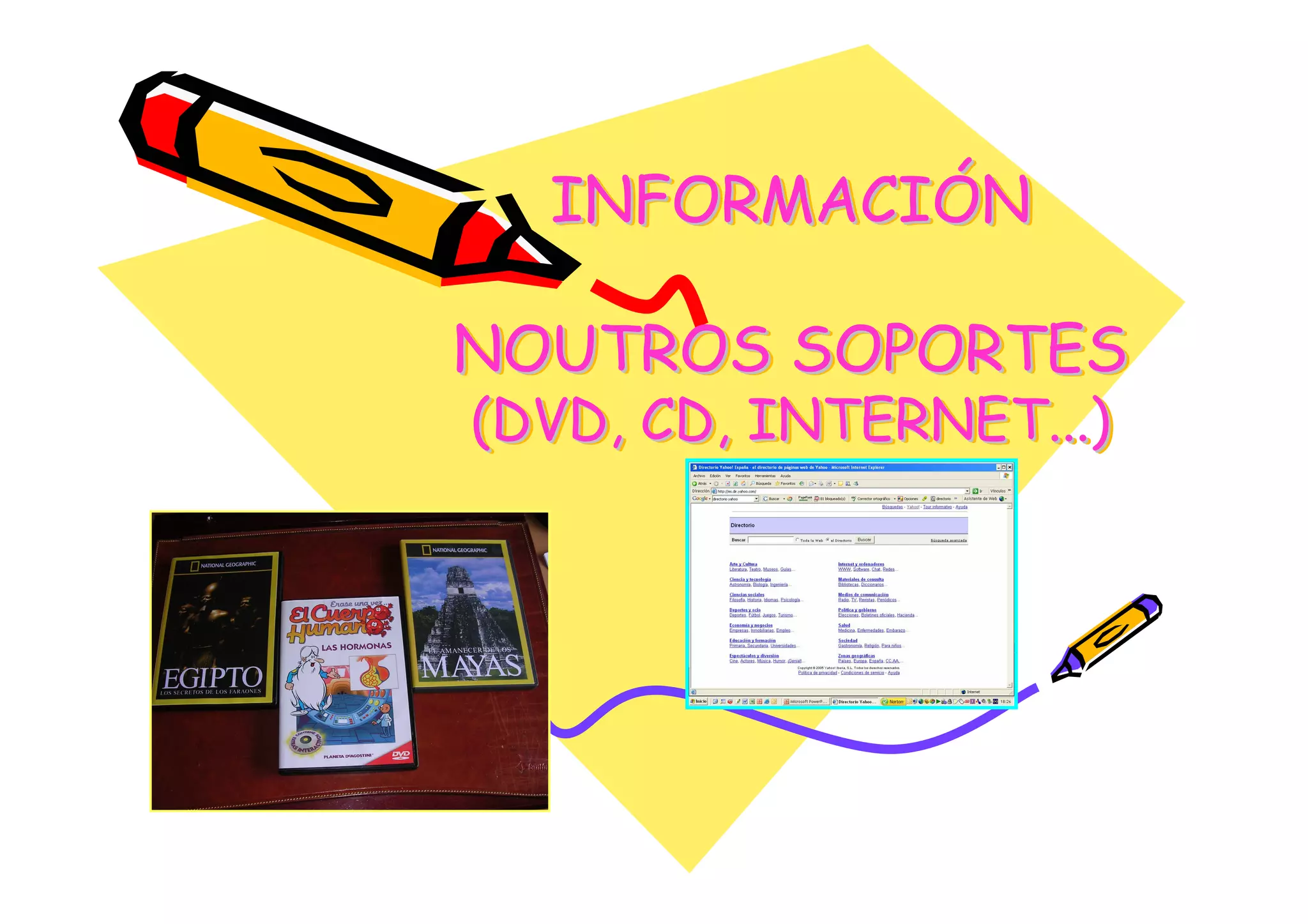INFORMACIÓN

NOUTROS SOPORTES
(DVD, CD, INTERNET...)
 