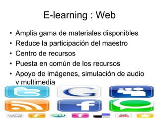 Tipos de e learning | PDF