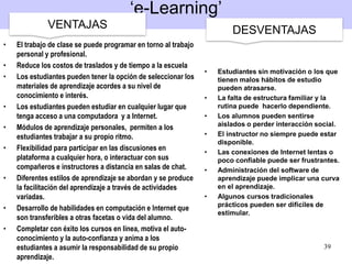 Tipos de e learning | PDF