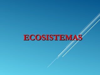 ECOSISTEMASECOSISTEMAS
 