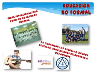 Tipos de educación Formal, Informal y No Formal