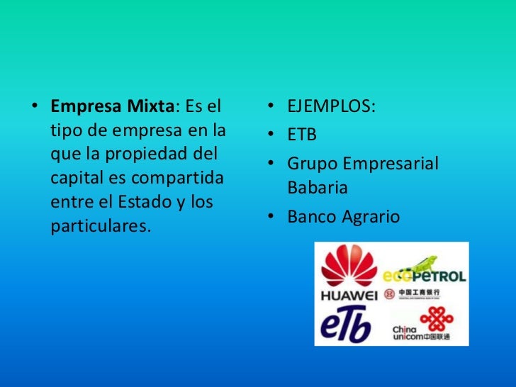 Tipos De Empresas
