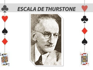 ESCALA DE THURSTONE
 