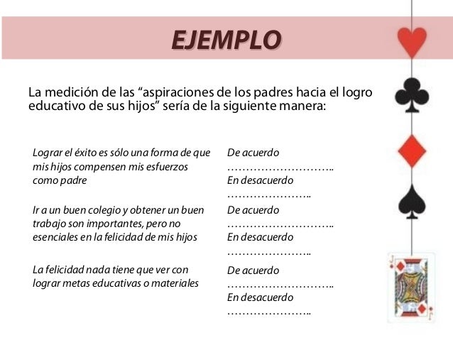 Tipos de escala